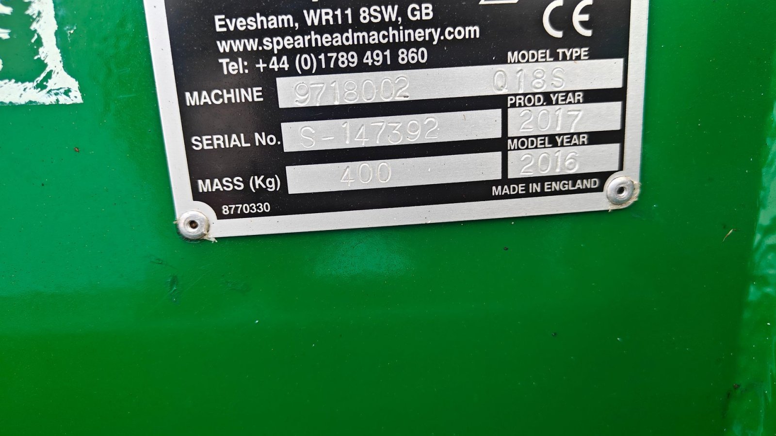 Sonstiges of the type Spearhead Trident 18 Park Hydraulisk, Gebrauchtmaschine in Holstebro (Picture 6)