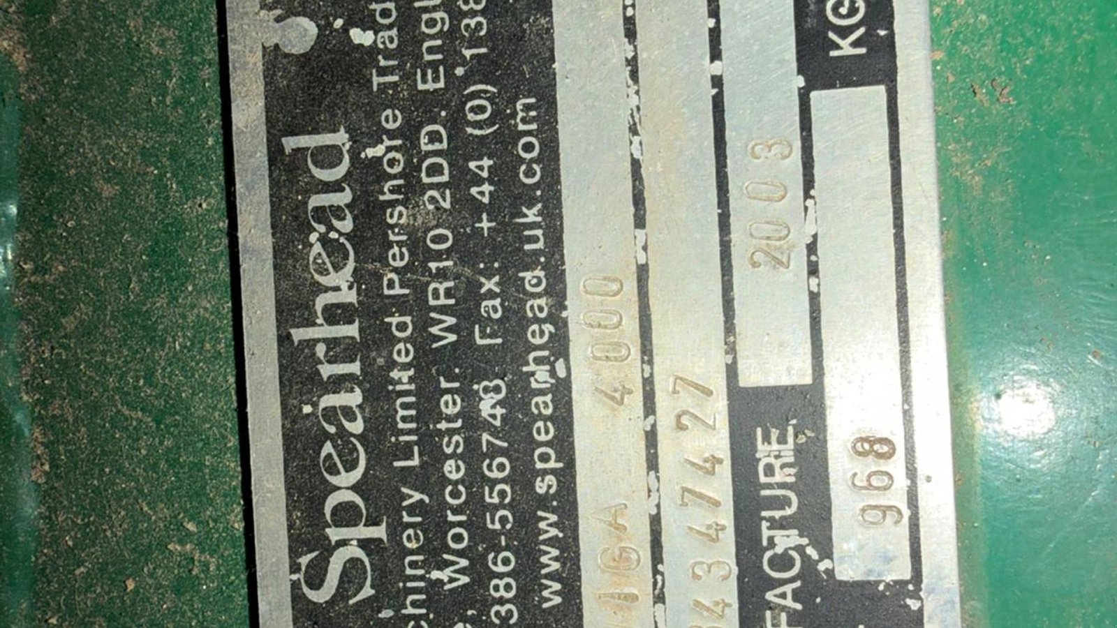 Sonstiges от тип Spearhead Twiga 4000, Gebrauchtmaschine в Saksøbing (Снимка 4)