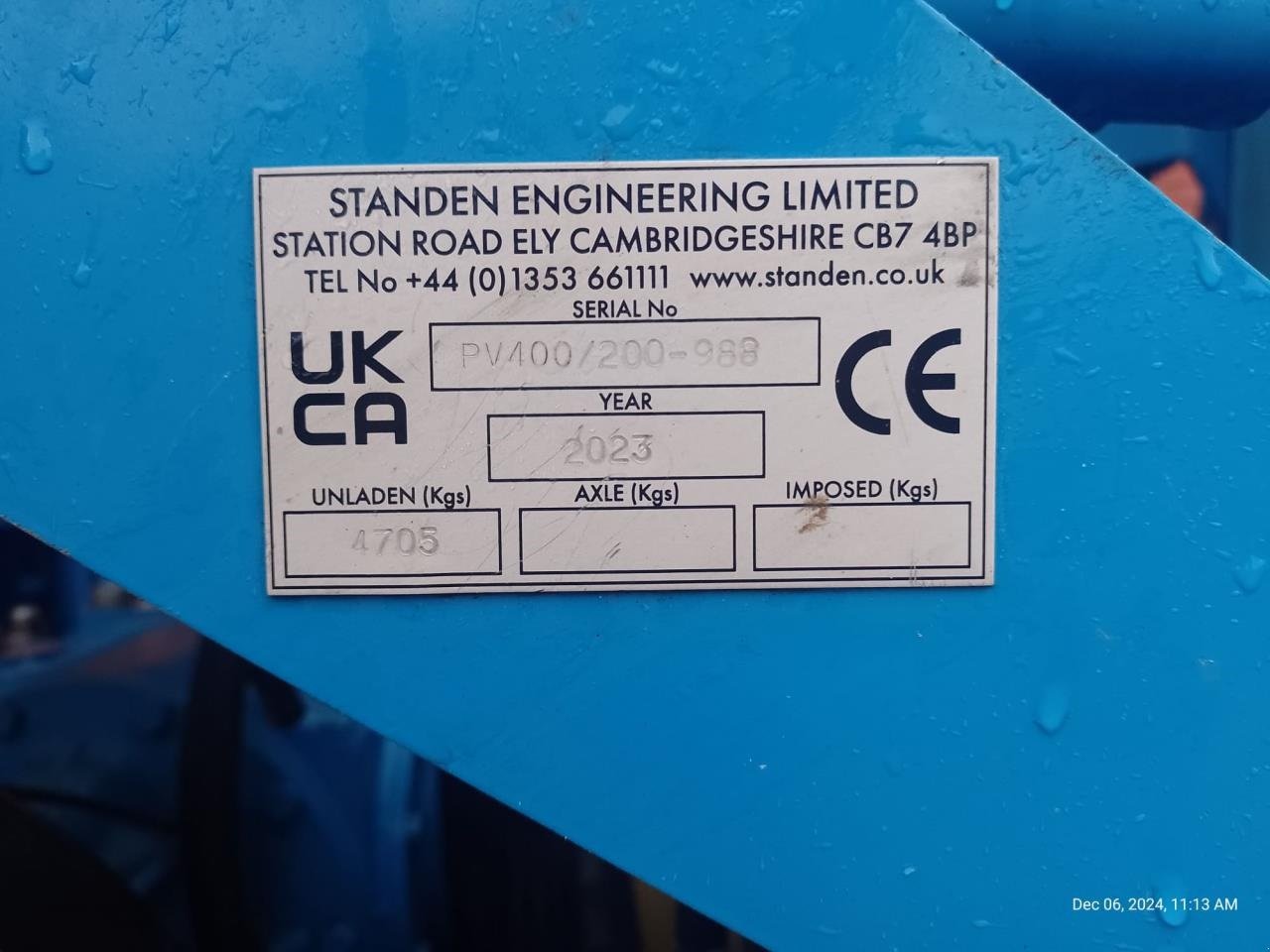 Sonstiges Türe ait Standen Powavator HS400/200, Gebrauchtmaschine içinde Bording (resim 16)