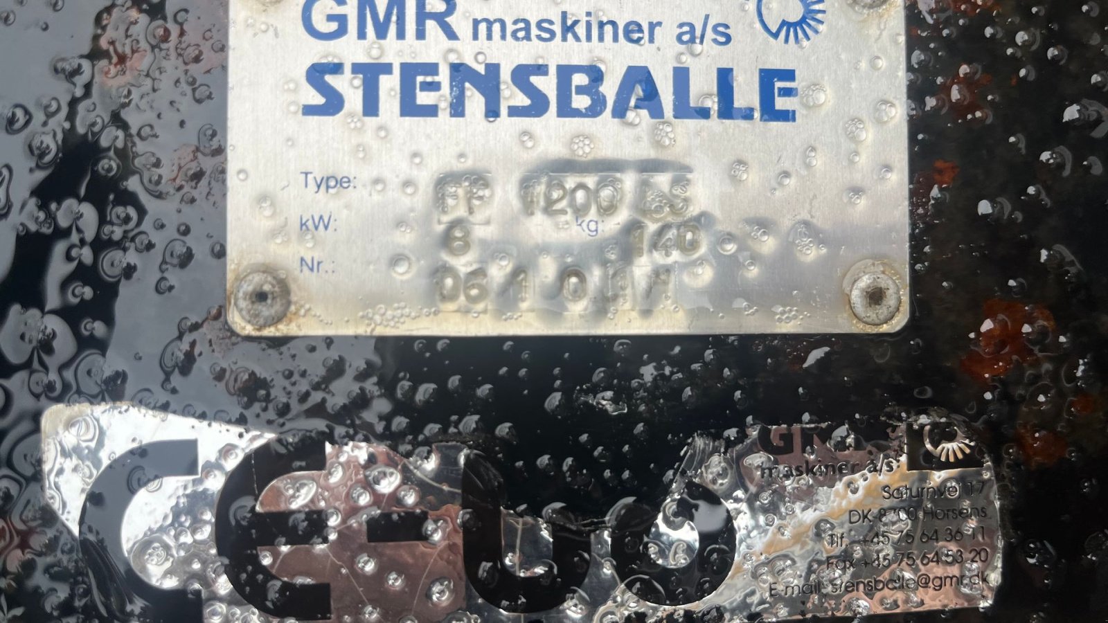 Sonstiges des Typs Stensballe ff1200 ff1200 mekanisk kost med hydraulisk sving, Gebrauchtmaschine in Rønnede (Bild 9)
