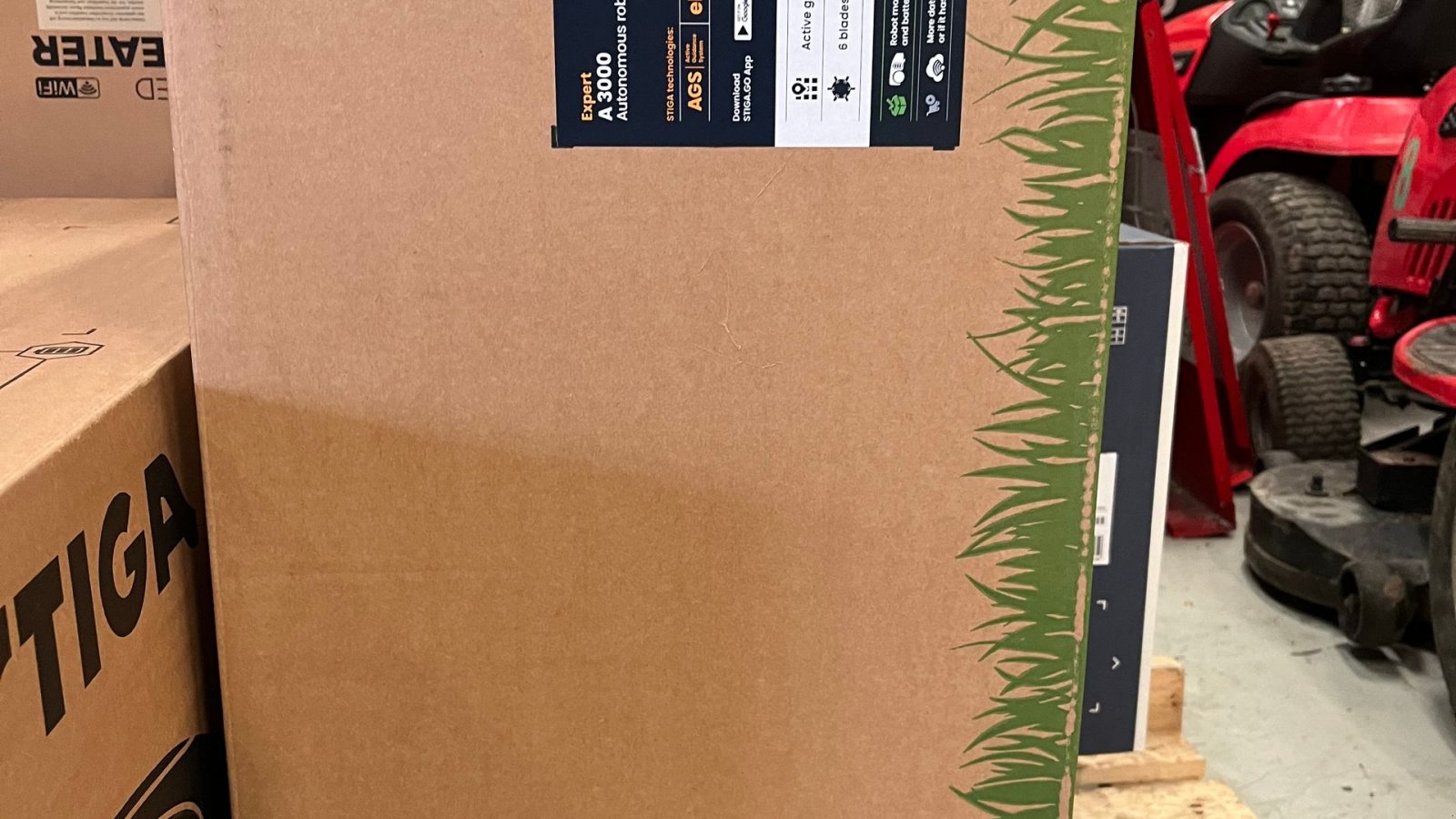 Sonstiges Türe ait Stiga A3000, Gebrauchtmaschine içinde Søllested (resim 2)