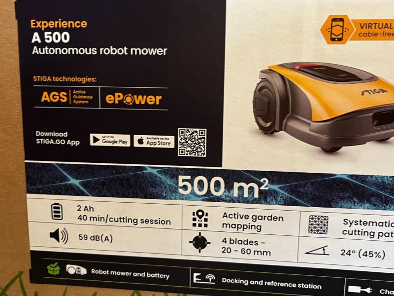 Sonstiges от тип Stiga A500, Gebrauchtmaschine в Søllested (Снимка 1)