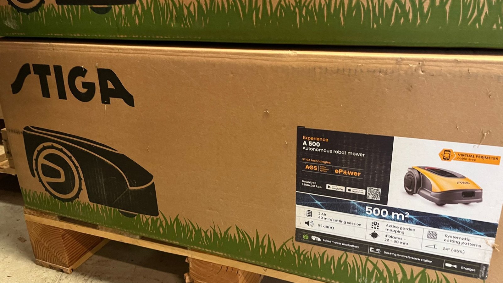 Sonstiges a típus Stiga A500, Gebrauchtmaschine ekkor: Søllested (Kép 2)