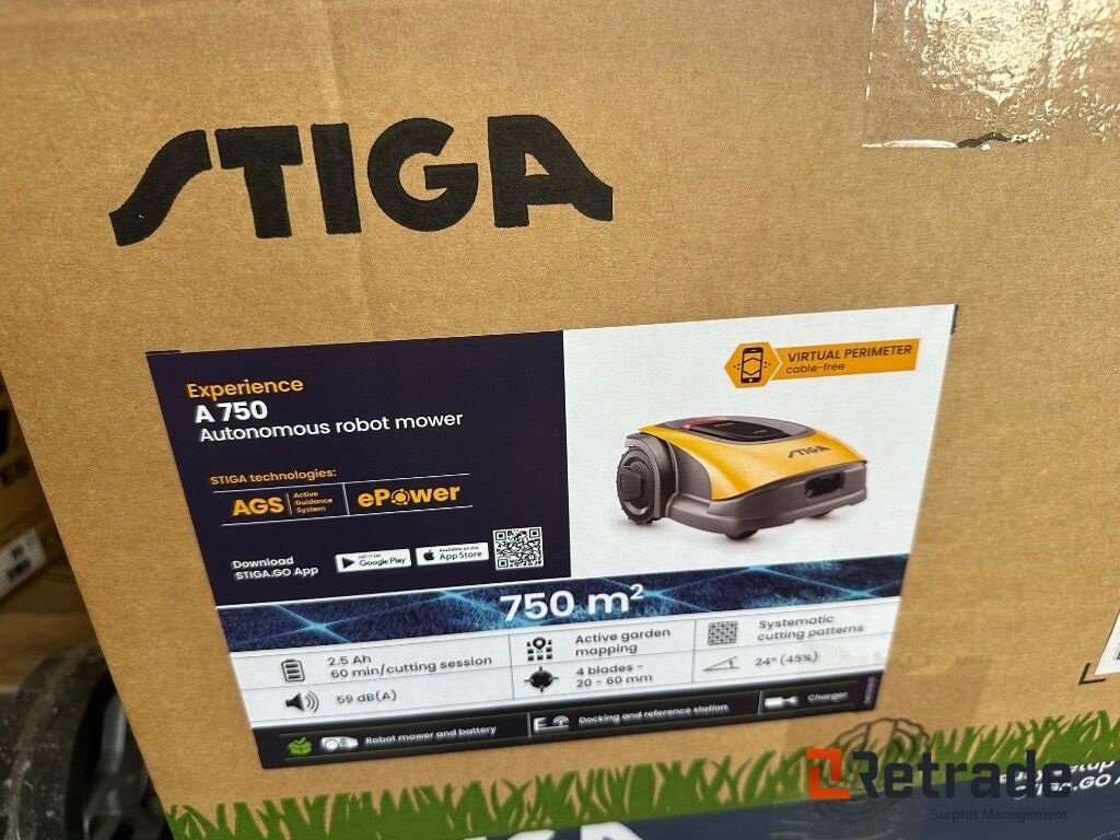 Sonstiges typu Stiga A750, Gebrauchtmaschine v Rødovre (Obrázek 1)