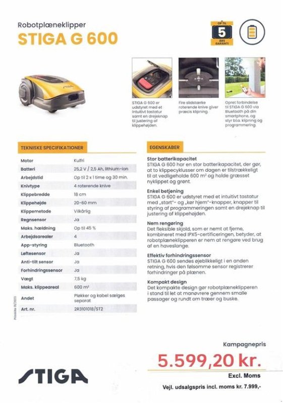 Sonstiges des Typs Stiga Alle, Gebrauchtmaschine in Sørvad (Bild 1)