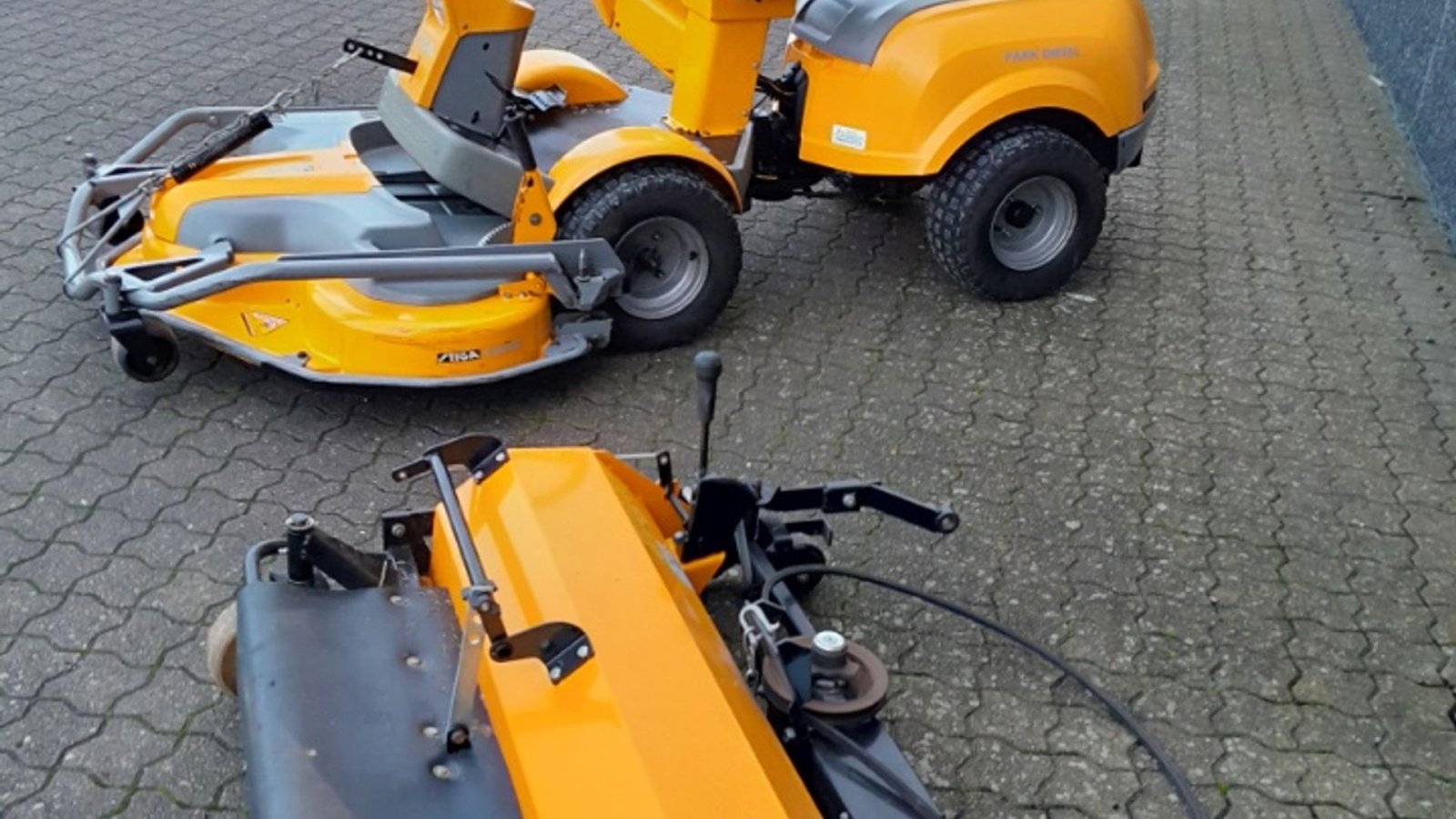 Sonstiges des Typs Stiga Diesel  Diesel, Gebrauchtmaschine in Hurup Thy (Bild 3)