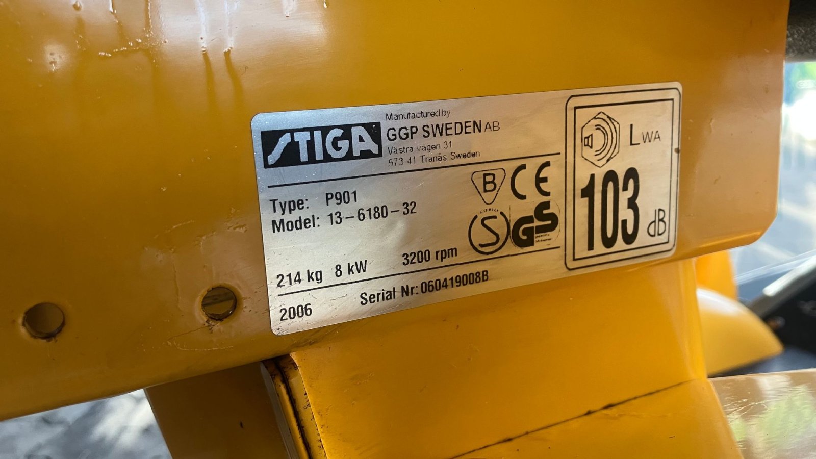 Sonstiges des Typs Stiga Diesel  Diesel, Gebrauchtmaschine in Hurup Thy (Bild 8)