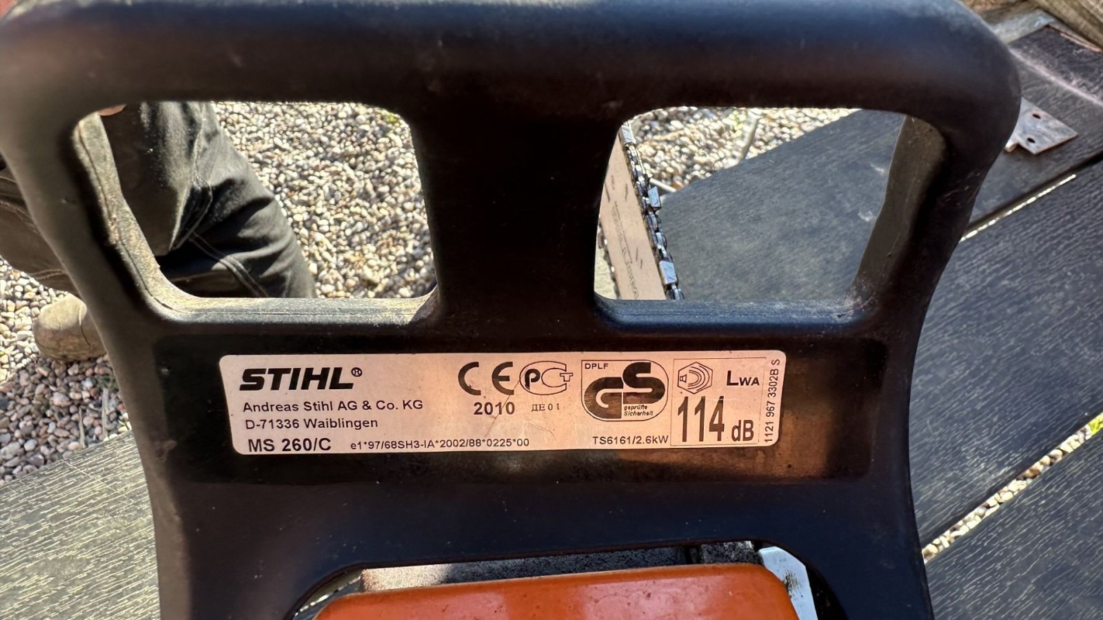 Sonstiges van het type Stihl ms 260. Årg. 2010., Gebrauchtmaschine in øster ulslev (Foto 3)