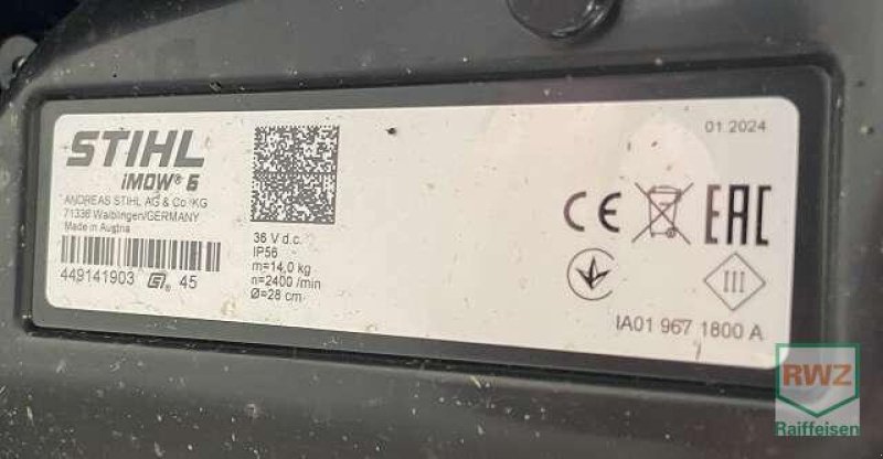 Sonstiges des Typs Stihl STIHL iMOW 5 Mähroboter, Gebrauchtmaschine in Wipperfürth (Bild 7)