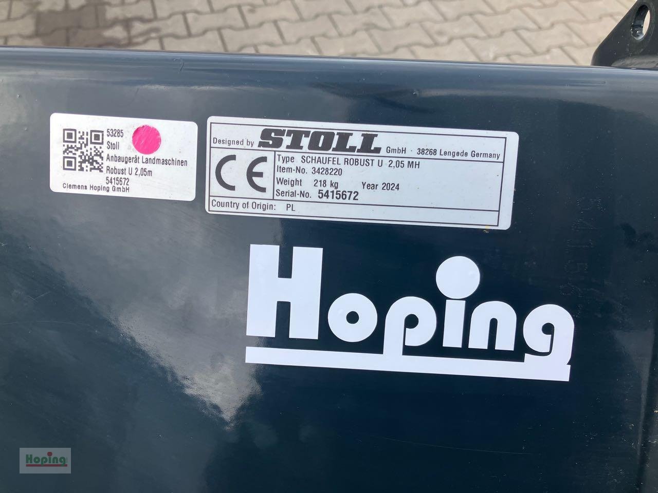 Sonstiges tip Stoll Robust U 2,05m, Gebrauchtmaschine in Bakum (Poză 6)