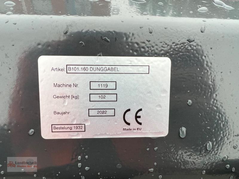 Sonstiges typu Talex Mistgabel / Dunggabel 1,60m, Neumaschine v Marl (Obrázek 12)