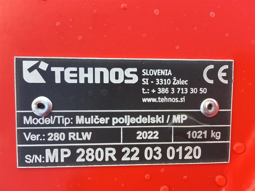 Sonstiges tip Tehnos MP 280 RLW PROFI Lange Slagler, Gebrauchtmaschine in Bjerringbro (Poză 15)