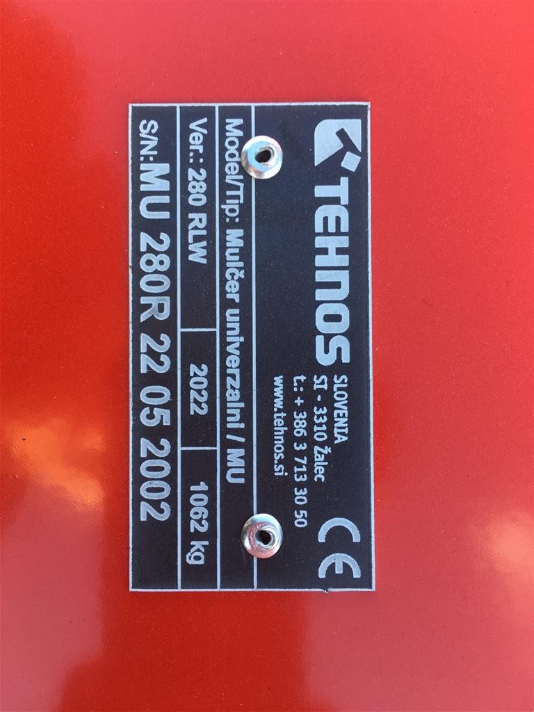 Sonstiges typu Tehnos MU 280 RLW PROFI Front/bag, Gebrauchtmaschine v Bjerringbro (Obrázek 16)