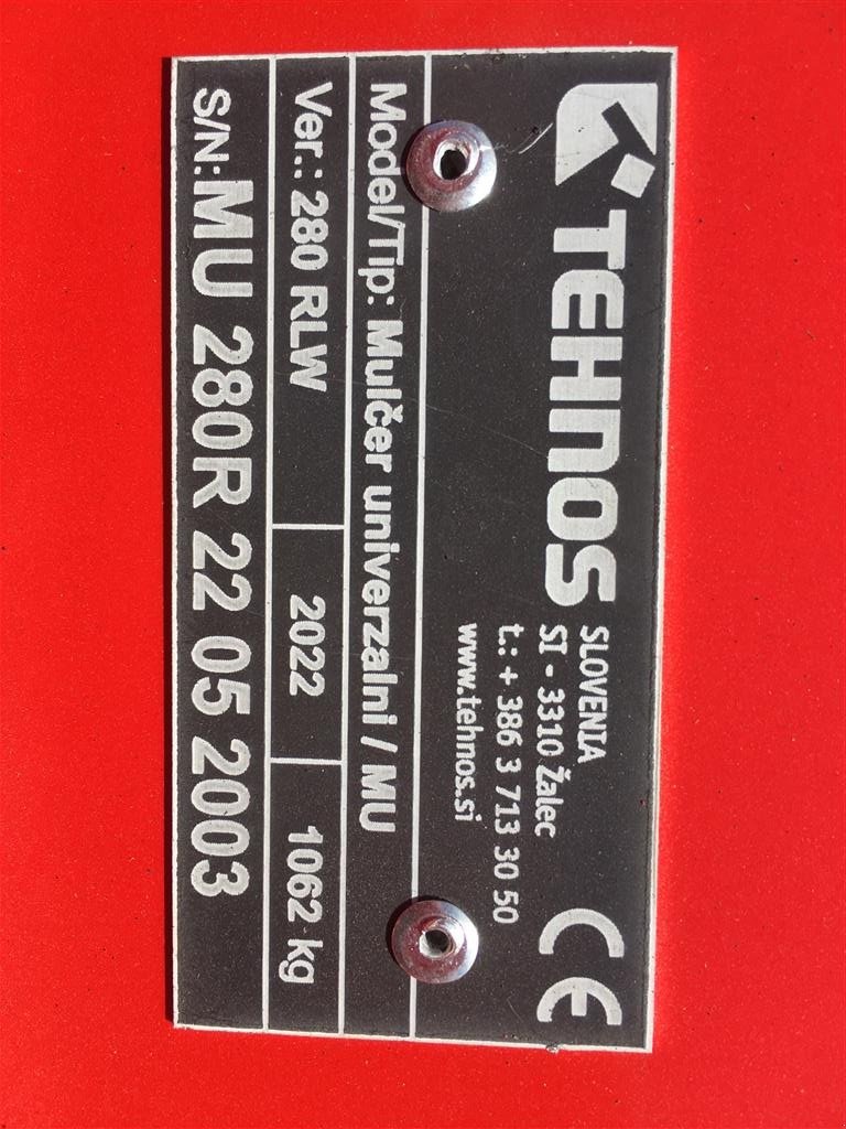 Sonstiges of the type Tehnos MU 280 RLW PROFI, Gebrauchtmaschine in Bjerringbro (Picture 14)