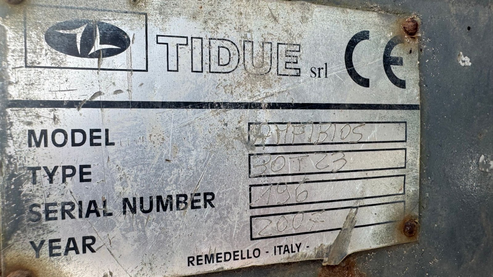 Sonstiges Türe ait Tidue Amfibios 30T23, Gebrauchtmaschine içinde Ringe (resim 8)