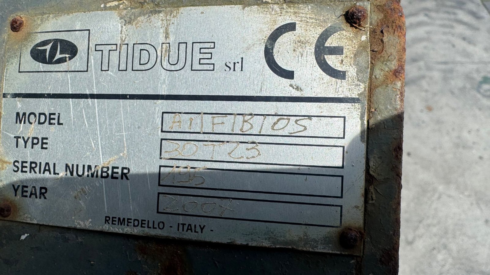 Sonstiges Türe ait Tidue Amfibios 30T23, Gebrauchtmaschine içinde Ringe (resim 3)