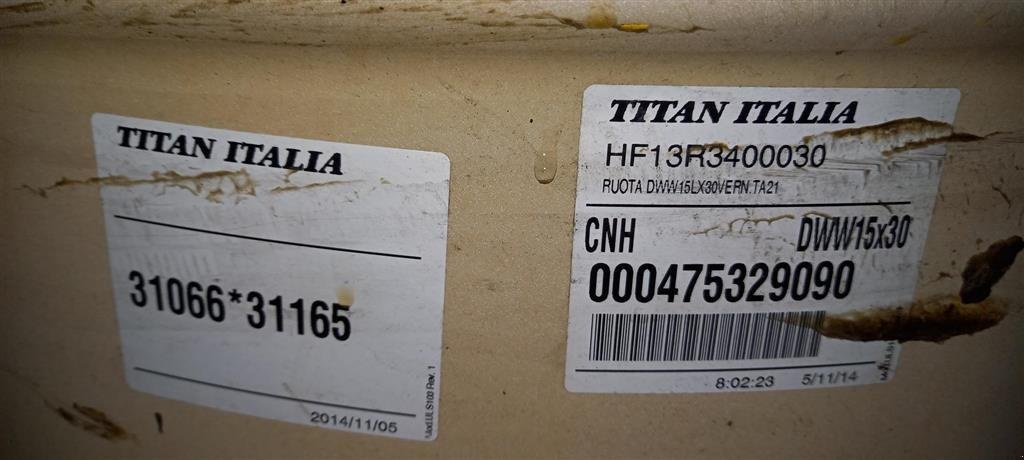 Sonstiges des Typs Titan Svejste fælge............ 15x30, Gebrauchtmaschine in Roskilde (Bild 5)