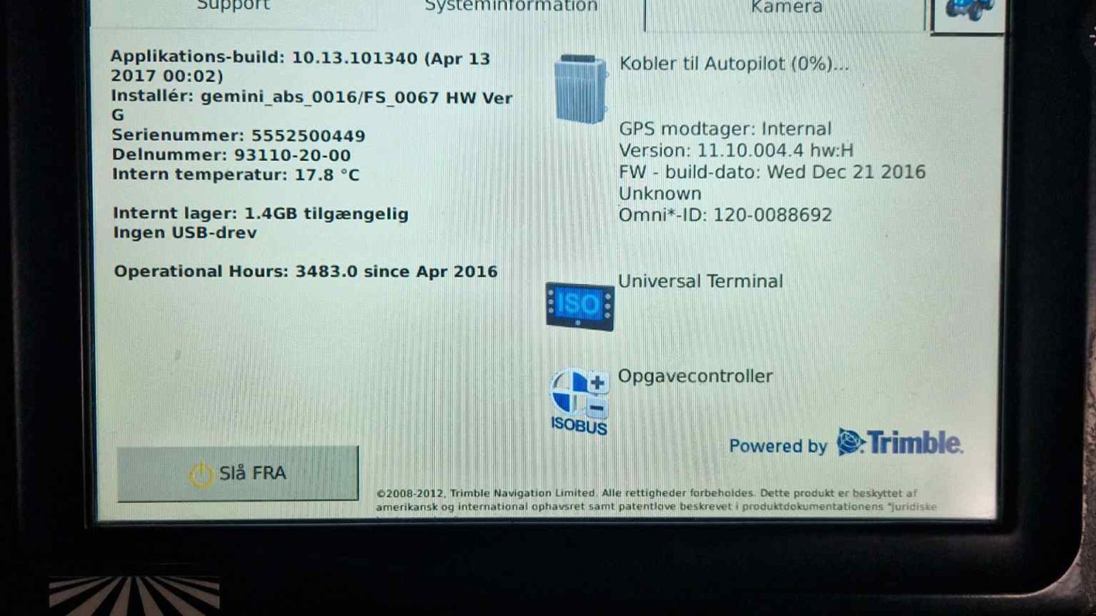Sonstiges des Typs Trimble FM 1000 Trimble FM 1000, Gebrauchtmaschine in Varde (Bild 3)