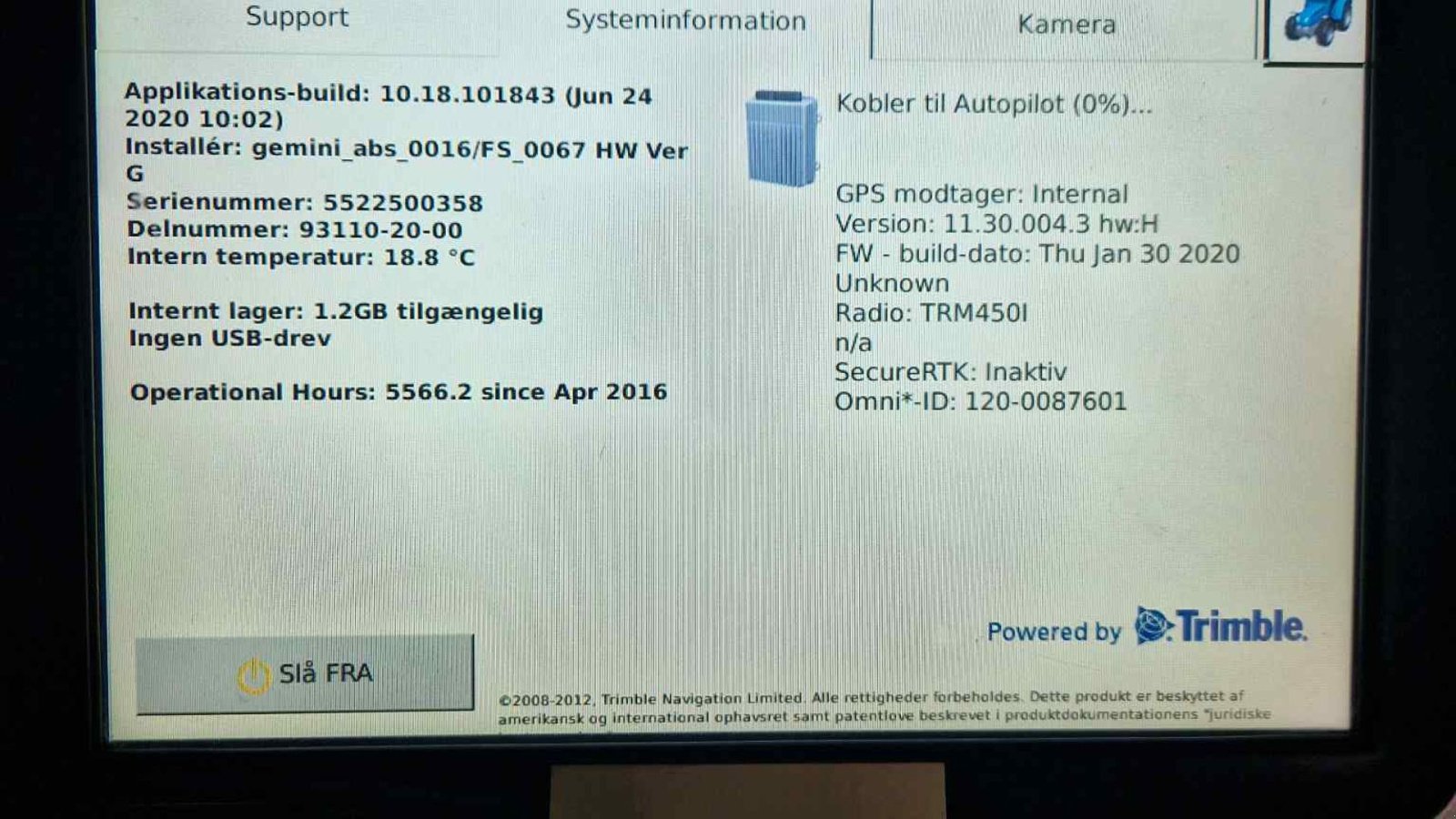 Sonstiges typu Trimble FM 1000 Trimble FM 1000, Gebrauchtmaschine v Varde (Obrázek 2)