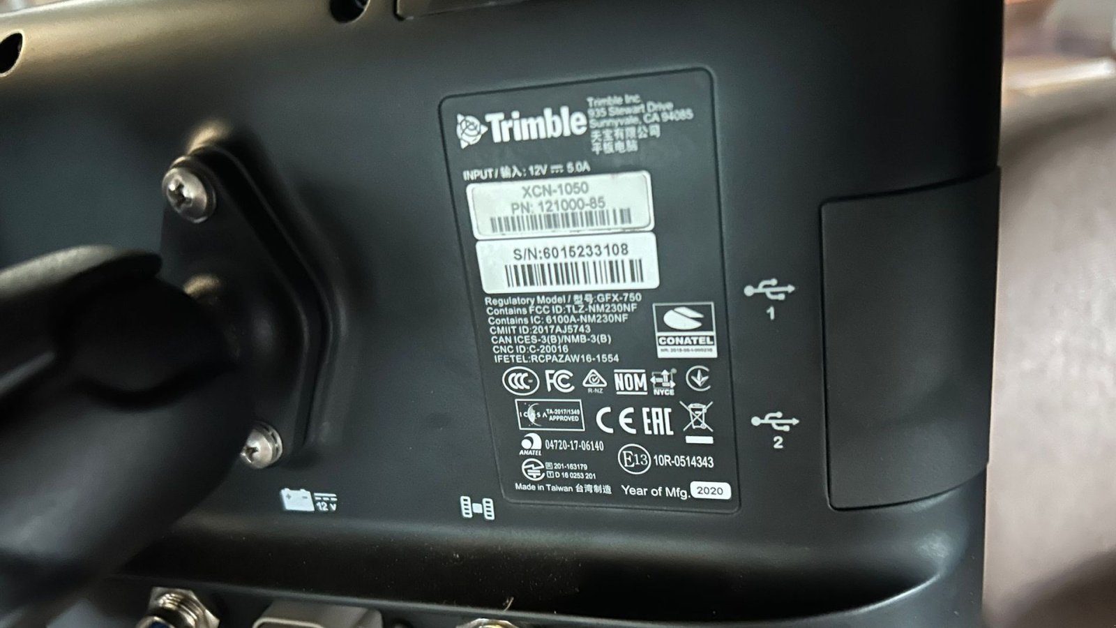 Sonstiges typu Trimble XCN-1050 Trimble XCN-1050, Gebrauchtmaschine v Herning (Obrázek 6)