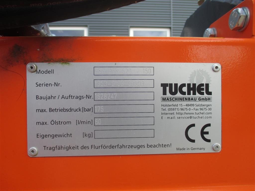 Sonstiges типа Tuchel Eco 520-150, Gebrauchtmaschine в Slangerup (Фотография 4)