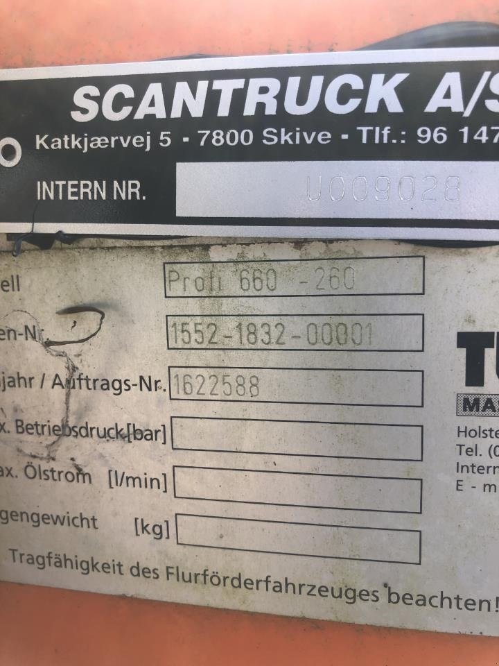 Sonstiges of the type Tuchel FEJEMASKINE, TUCHEL PROFI 660, Gebrauchtmaschine in Skive (Picture 5)