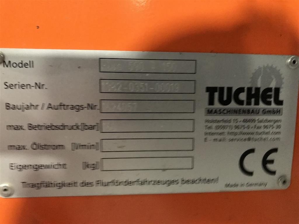 Sonstiges a típus Tuchel Plus 590 med opsamler 150cm, Gebrauchtmaschine ekkor: Rønnede (Kép 4)