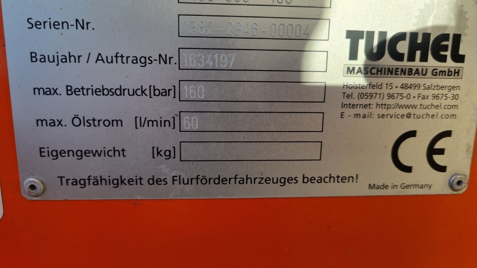 Sonstiges typu Tuchel Plus 590, Gebrauchtmaschine v Skævinge (Obrázek 6)