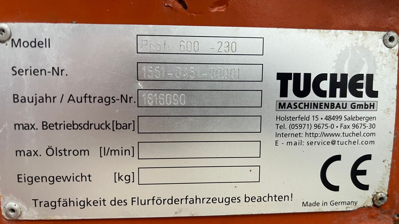 Sonstiges типа Tuchel profi 600 - 230 Med opsamler og vand anlæg., Gebrauchtmaschine в Rønnede (Фотография 5)