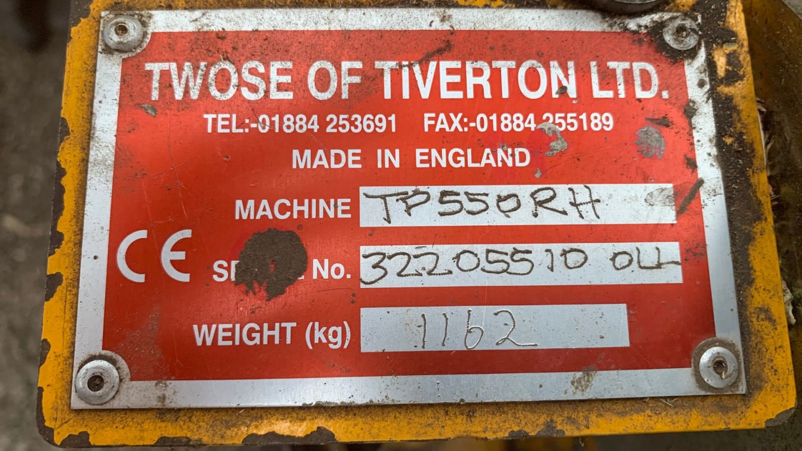 Sonstiges του τύπου Twose TP 550 RH, Gebrauchtmaschine σε Tinglev (Φωτογραφία 12)