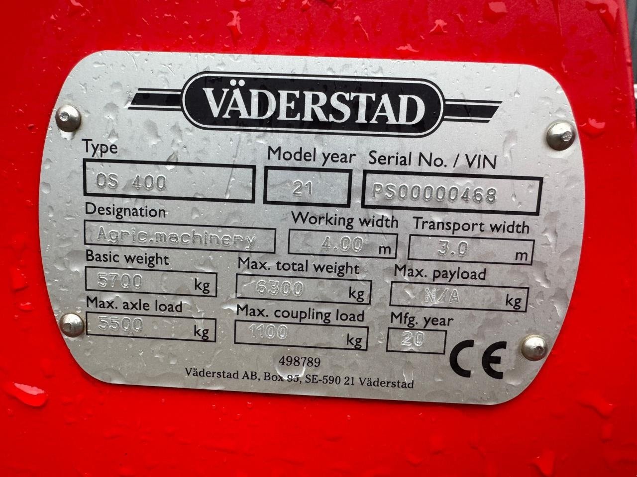 Sonstiges Türe ait Väderstad OPUS 400, Gebrauchtmaschine içinde Redsted M (resim 9)