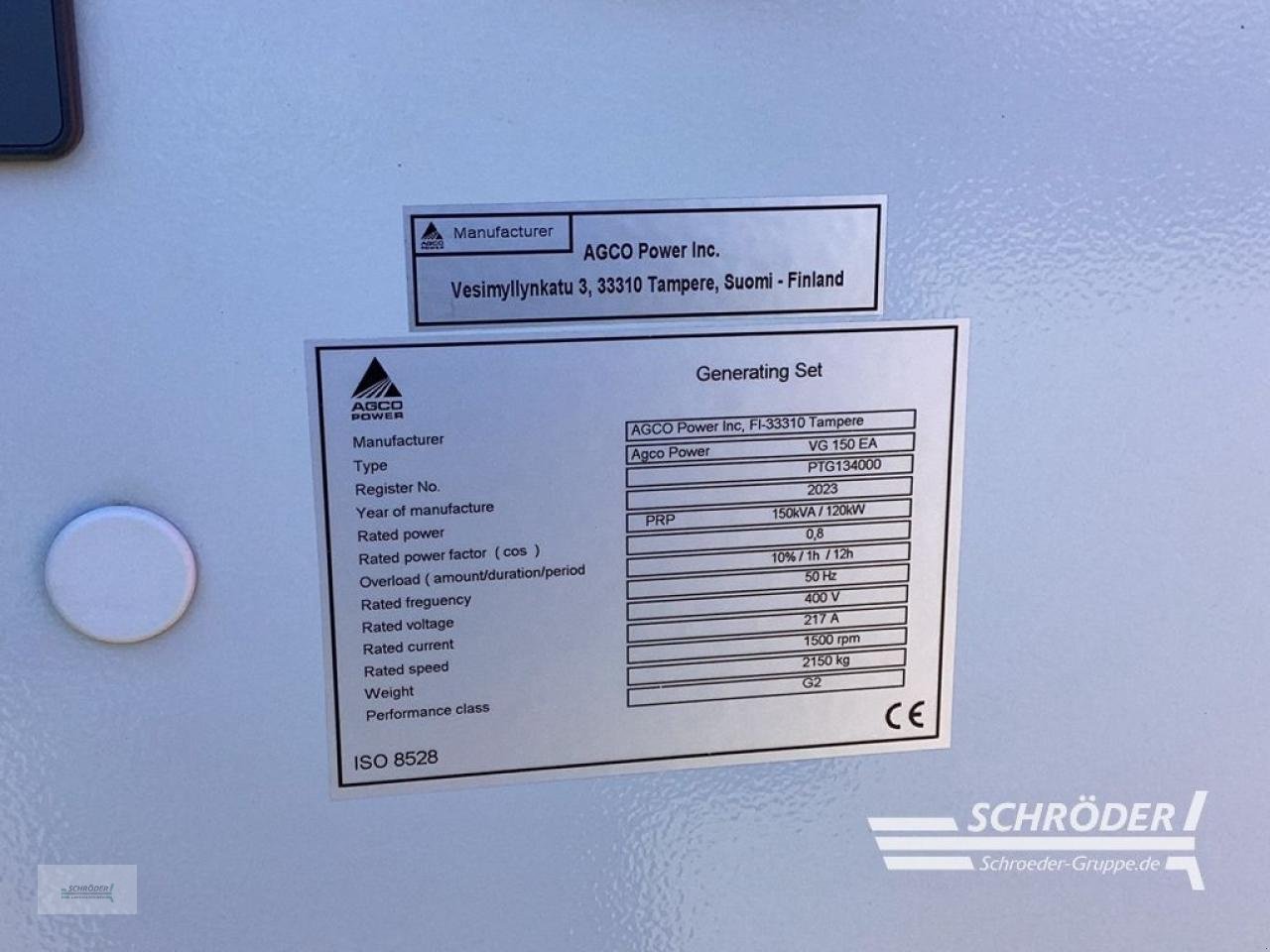 Sonstiges des Typs Valtra VG 150, Neumaschine in Hemmoor (Bild 5)