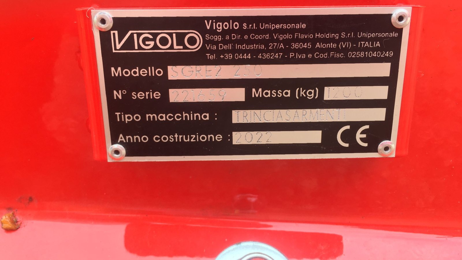 Sonstiges του τύπου Vigolo Armklipper Høst-tilbud, Gebrauchtmaschine σε Bjerringbro (Φωτογραφία 4)