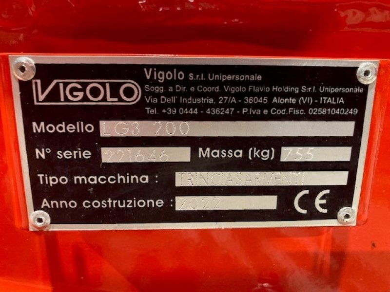 Sonstiges of the type Vigolo LG3-200, Gebrauchtmaschine in Skærbæk (Picture 3)