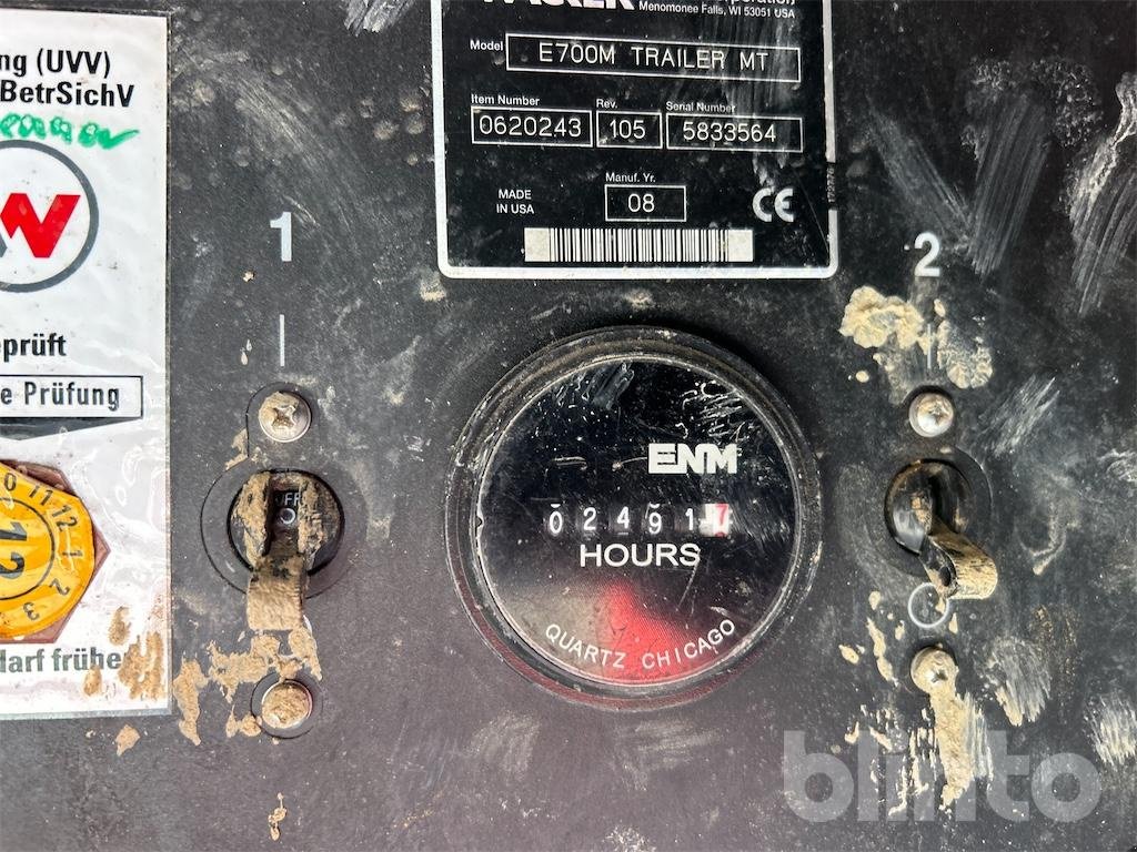 Sonstiges tip Wacker Neuson E 700M, Gebrauchtmaschine in Düsseldorf (Poză 5)