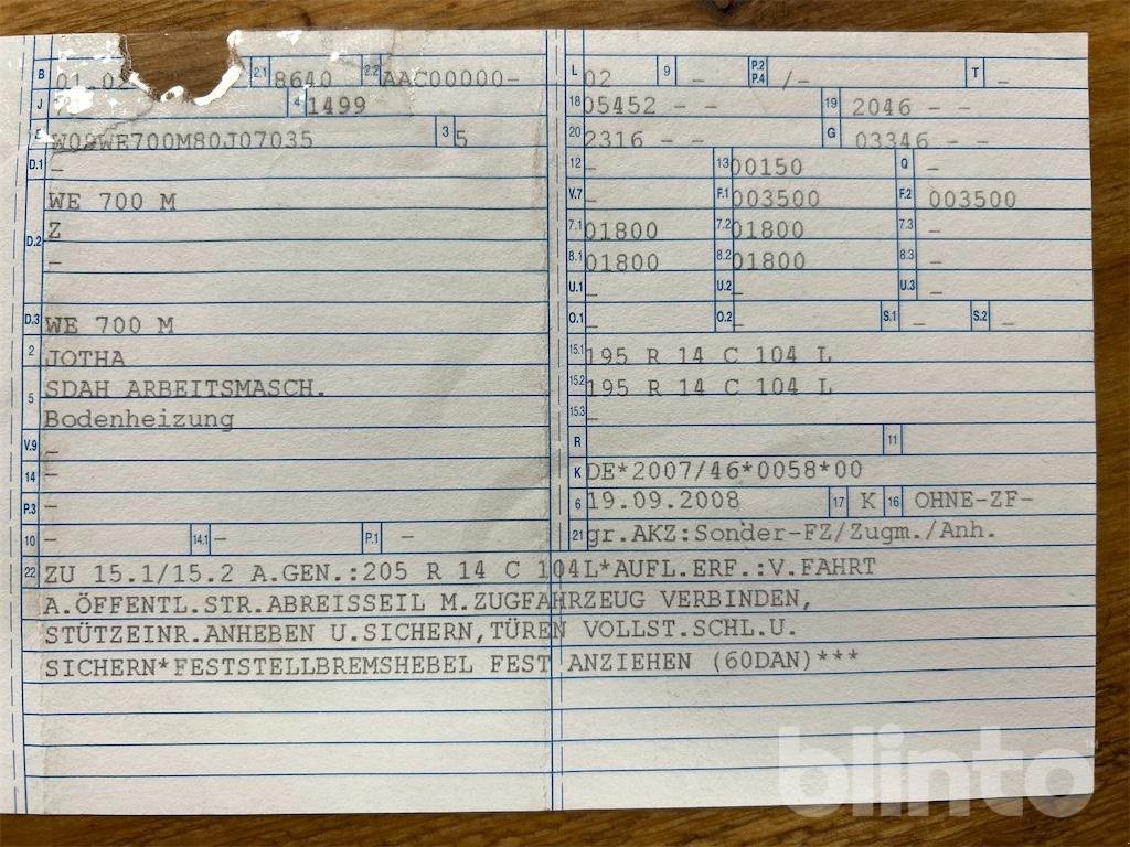 Sonstiges tip Wacker Neuson E 700M, Gebrauchtmaschine in Düsseldorf (Poză 7)