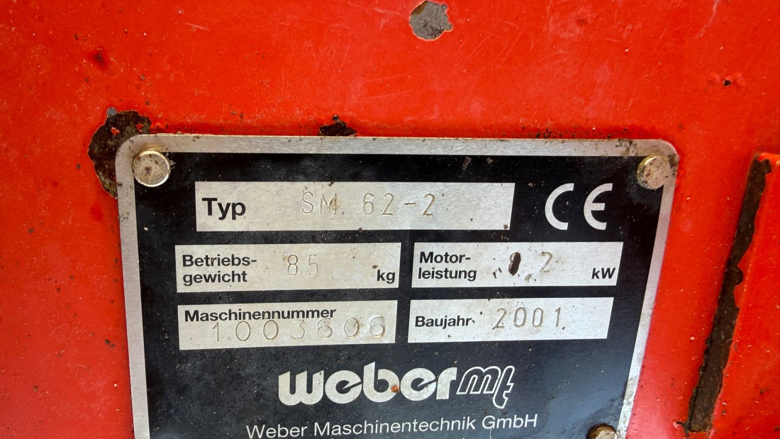 Sonstiges от тип Weber-Hydraulik SM 62-2, Gebrauchtmaschine в Rønnede (Снимка 5)