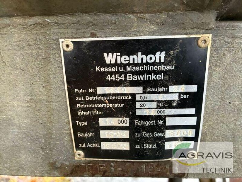 Sonstiges a típus Wienhoff 14000 L, Gebrauchtmaschine ekkor: Meschede (Kép 13)