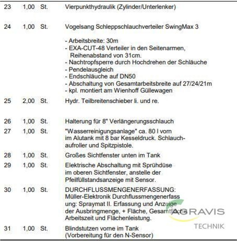Sonstiges типа Wienhoff 24.800 PTW TRIDEM PROFI LINE, Gebrauchtmaschine в Melle-Wellingholzhausen (Фотография 14)