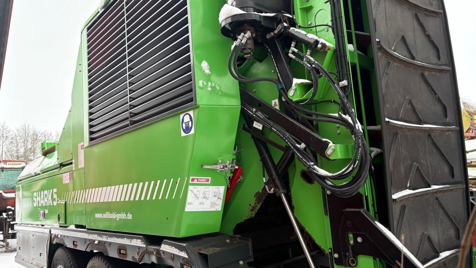 Sonstiges des Typs Willibald Shark 5, Gebrauchtmaschine in Roslev (Bild 3)