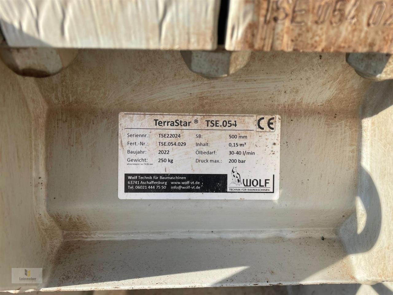Sonstiges of the type Wolf TerraStar TSE 054 Seperator, Gebrauchtmaschine in Neuhof - Dorfborn (Picture 5)