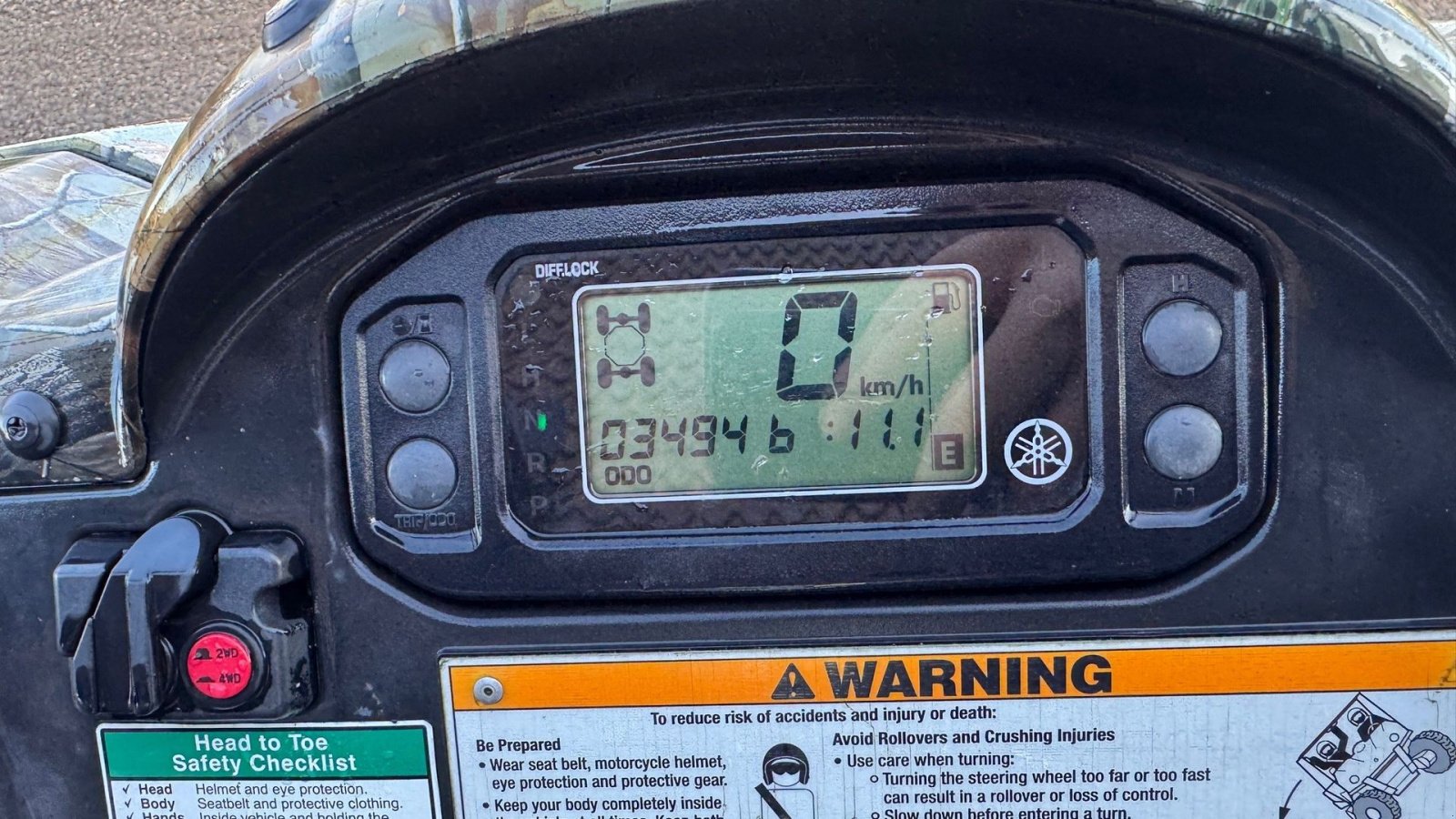 Sonstiges Türe ait Yamaha Rhino 700 FI UTV, Gebrauchtmaschine içinde Gedved (resim 11)