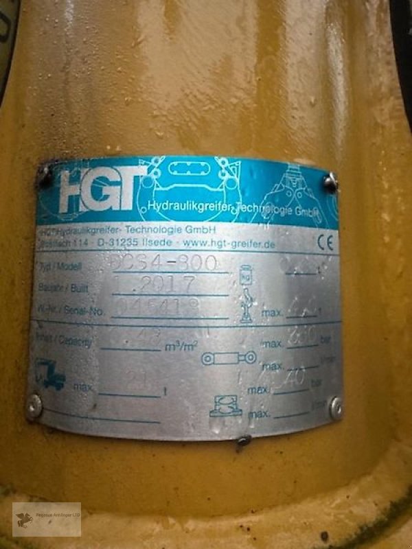 Sonstiges типа Zeppelin HGT Hydraulikgreifer PGS4-800 2-Schalengreifer, Gebrauchtmaschine в Gevelsberg (Фотография 4)