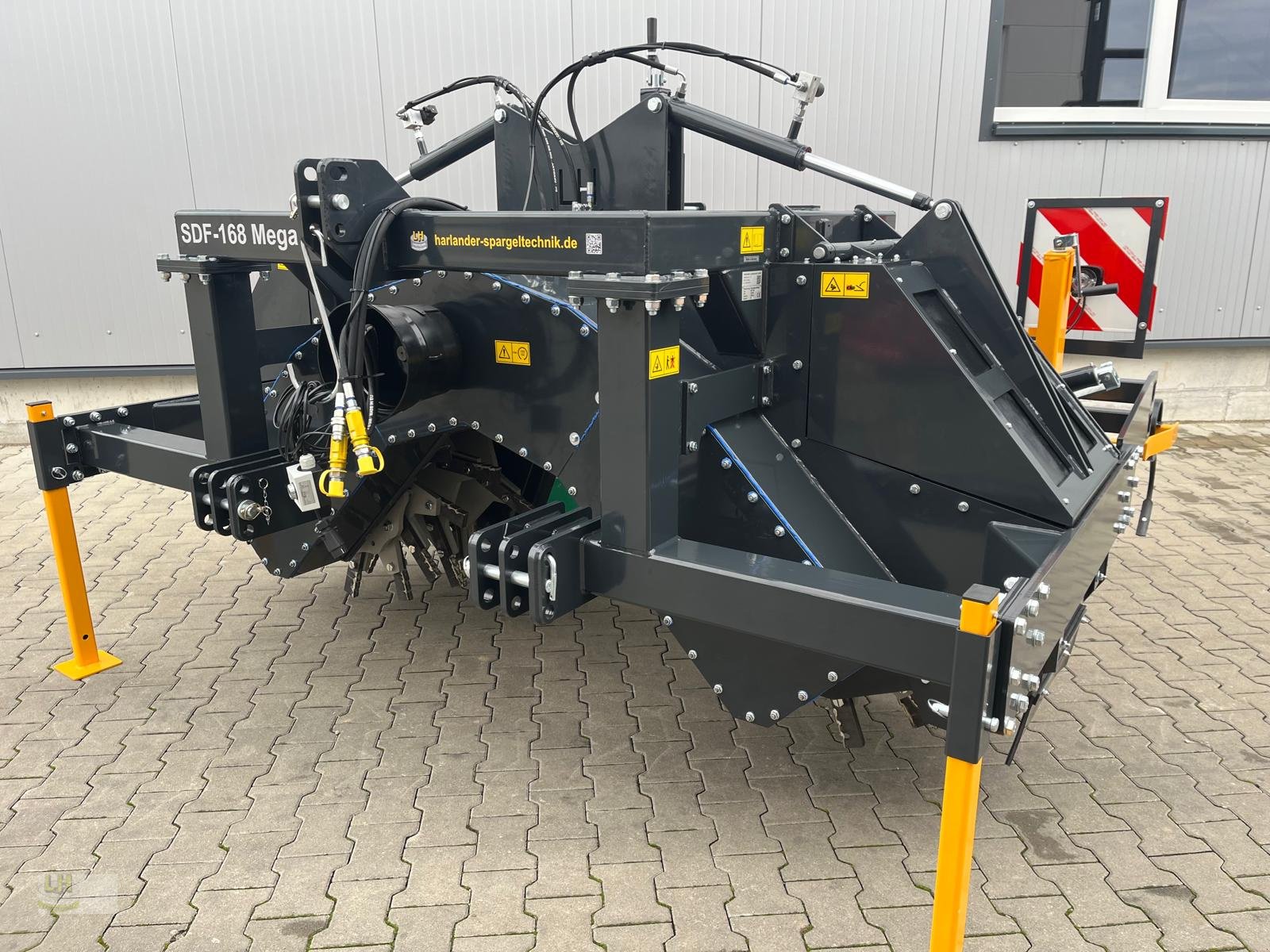 Spargeldammfräse del tipo Harlander SDF-168 Mega SL, Neumaschine en Aresing (Imagen 1)