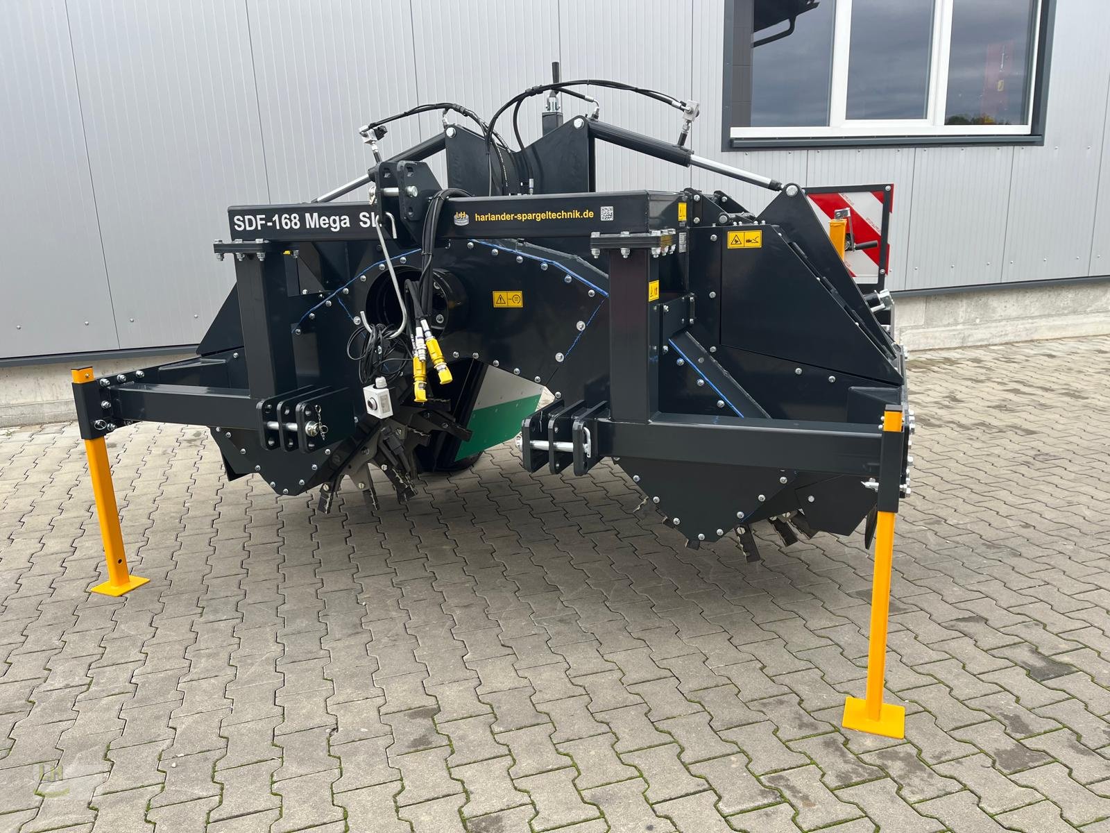 Spargeldammfräse del tipo Harlander SDF-168 Mega SL, Neumaschine en Aresing (Imagen 3)
