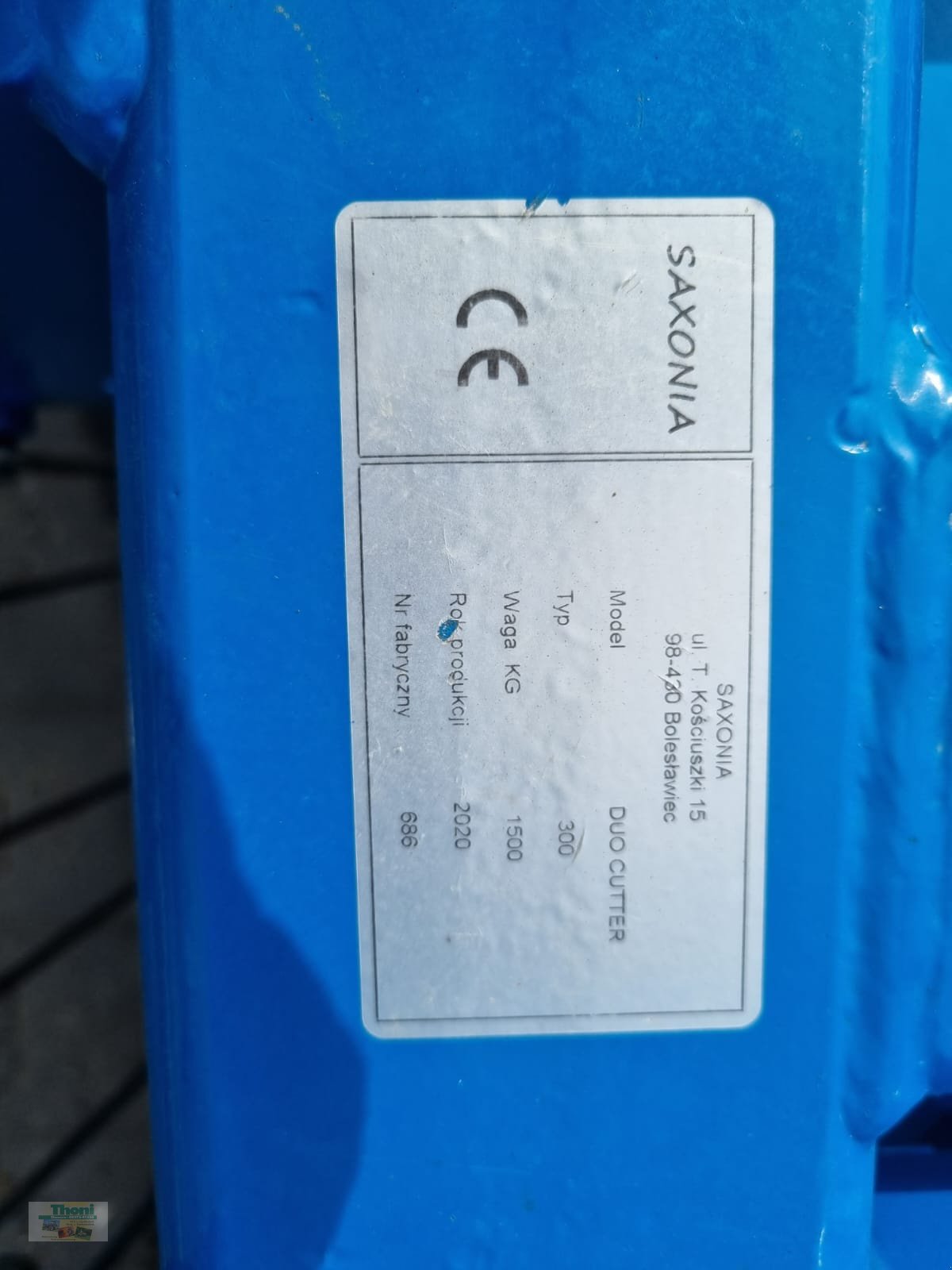 Spatenrollegge del tipo Saxonia DUO CCUTTER, Gebrauchtmaschine In Tann (Immagine 5)