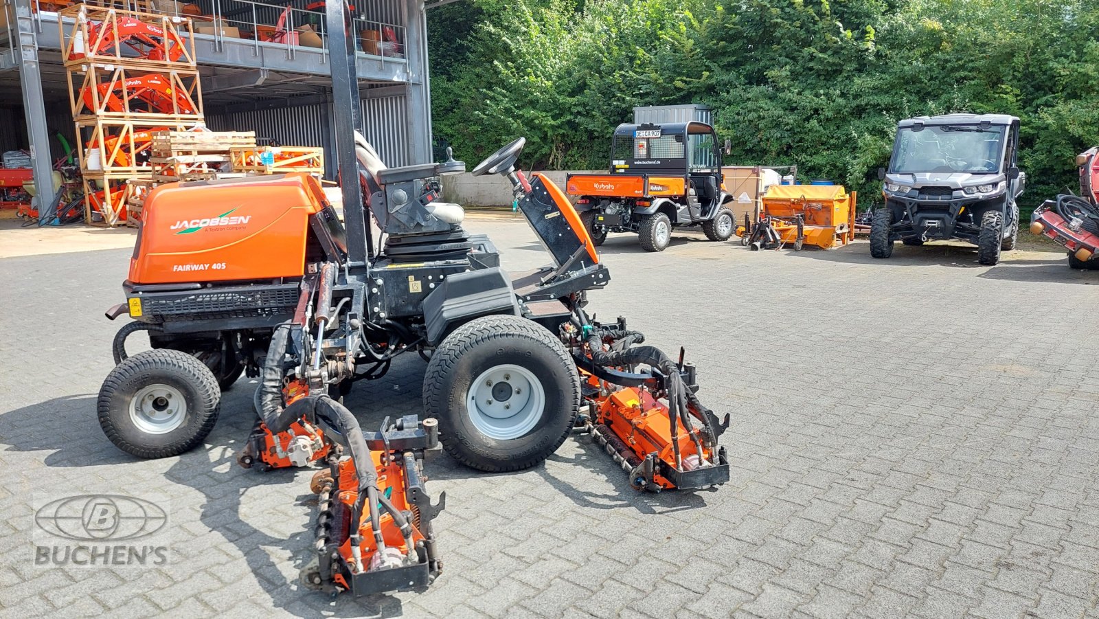 Spindelmäher типа Jacobsen Fairway 405-4WD, Gebrauchtmaschine в Olpe (Фотография 6)