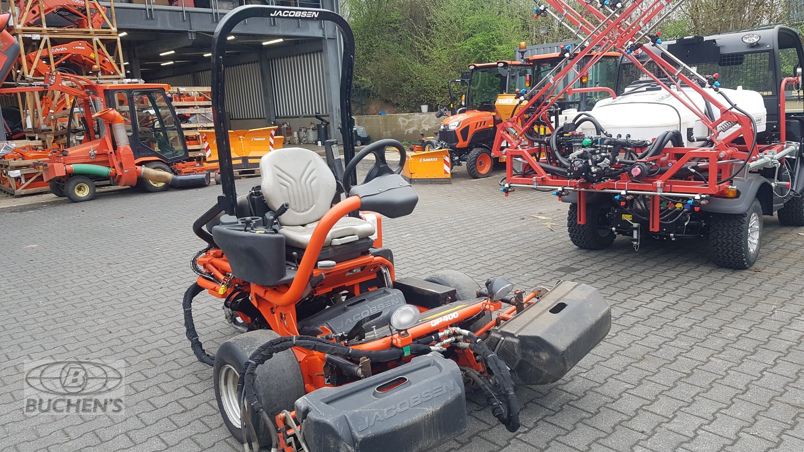 Spindelmäher typu Jacobsen GP 400, Gebrauchtmaschine w Olpe (Zdjęcie 4)