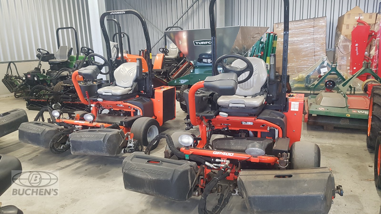 Spindelmäher typu Jacobsen GP 400, Gebrauchtmaschine w Olpe (Zdjęcie 5)