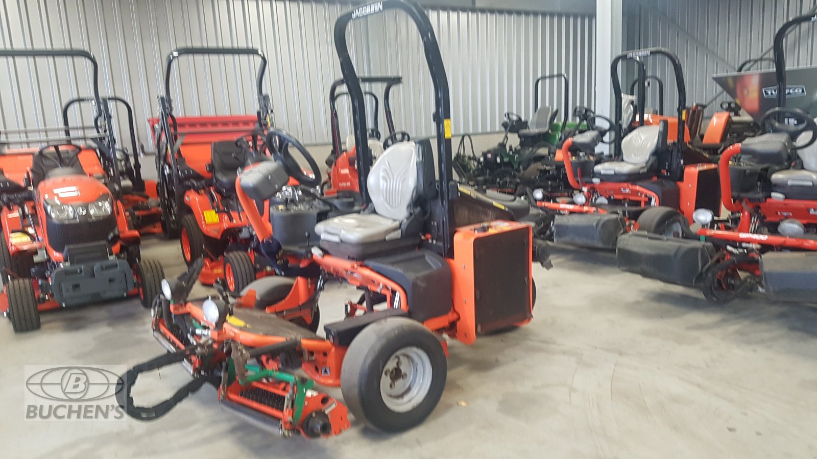 Spindelmäher Türe ait Jacobsen GP400, Gebrauchtmaschine içinde Olpe (resim 2)